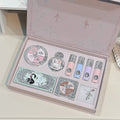 NICEKEY Pink Ballet 9-Piece Makeup Set with Necklace Gift