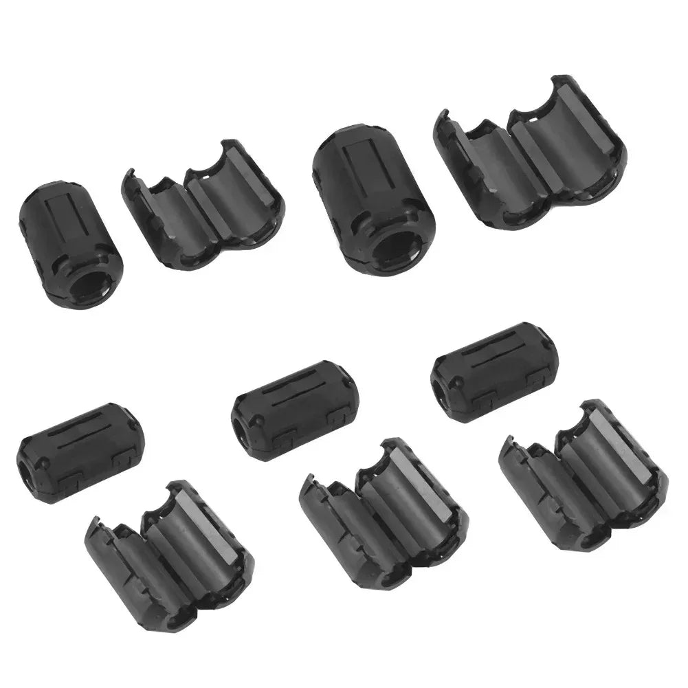 22-Piece Clip-On Ferrite Core EMI RFI Noise Suppressor Clips