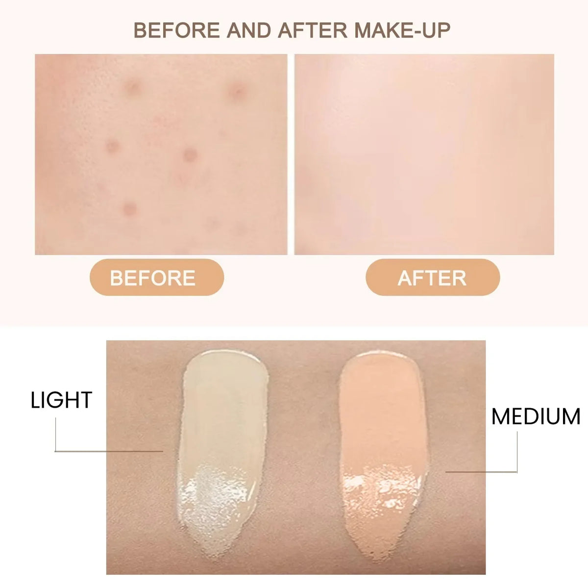 EELHOE CC Foundation Cream – Brightening Full Coverage 30ml