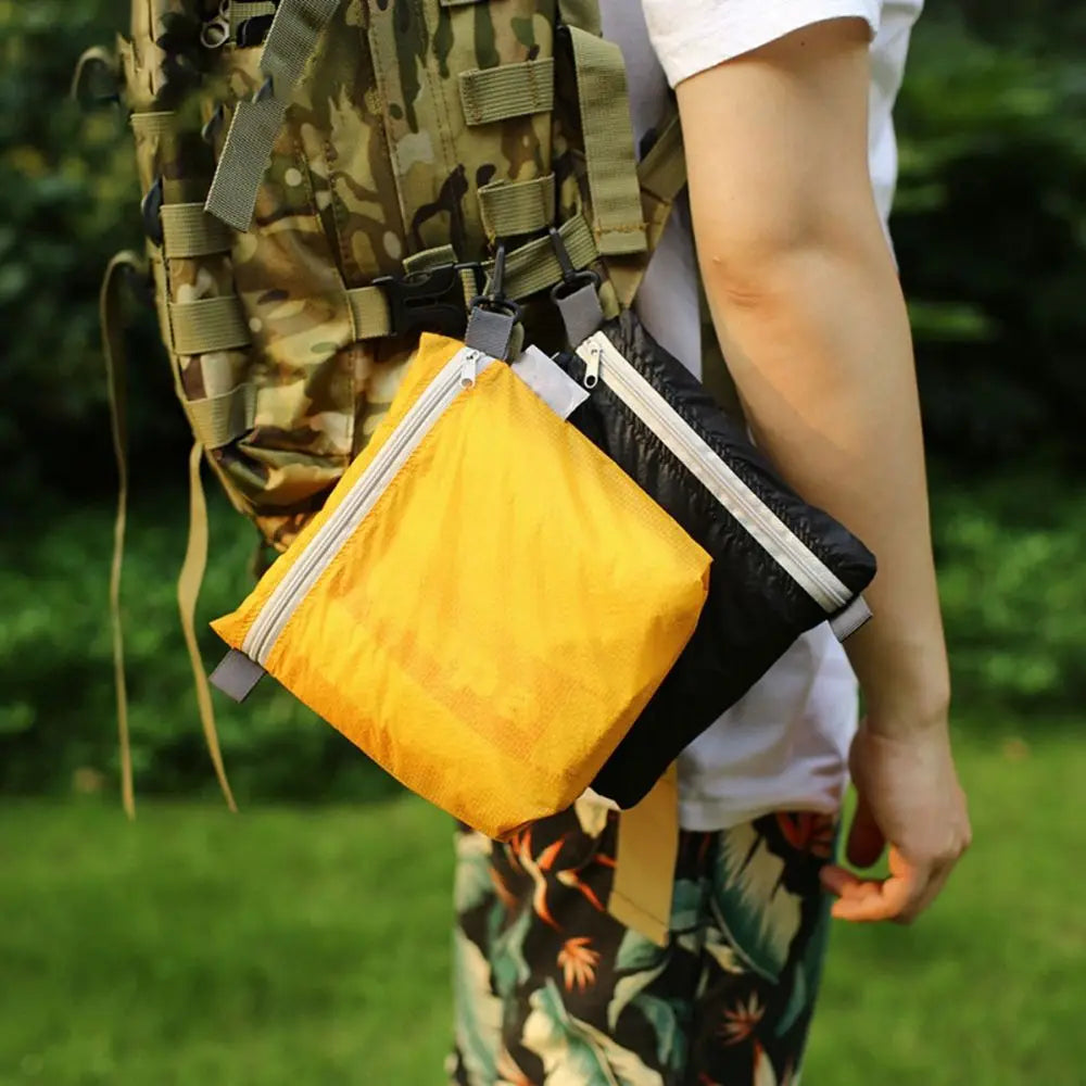 Waterproof Zipper Storage Bag with Hook | Travel Organizer