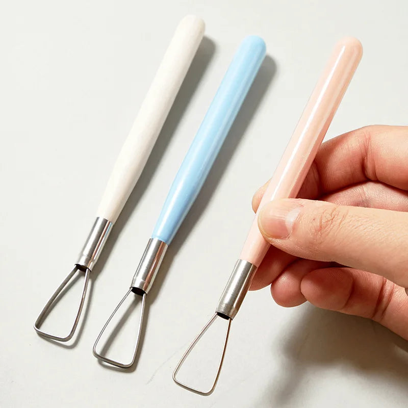 Bview Art Versatile Pottery Sculpting Tools 3 DIY Modeling Scrapers