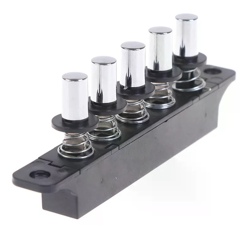 Silver Five-position Plug-in Button Switch Range Hood Kitchen