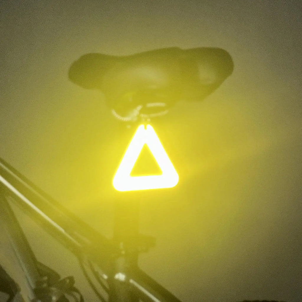 Triangle Reflective Pendant – High Visibility Safety Bike Gear