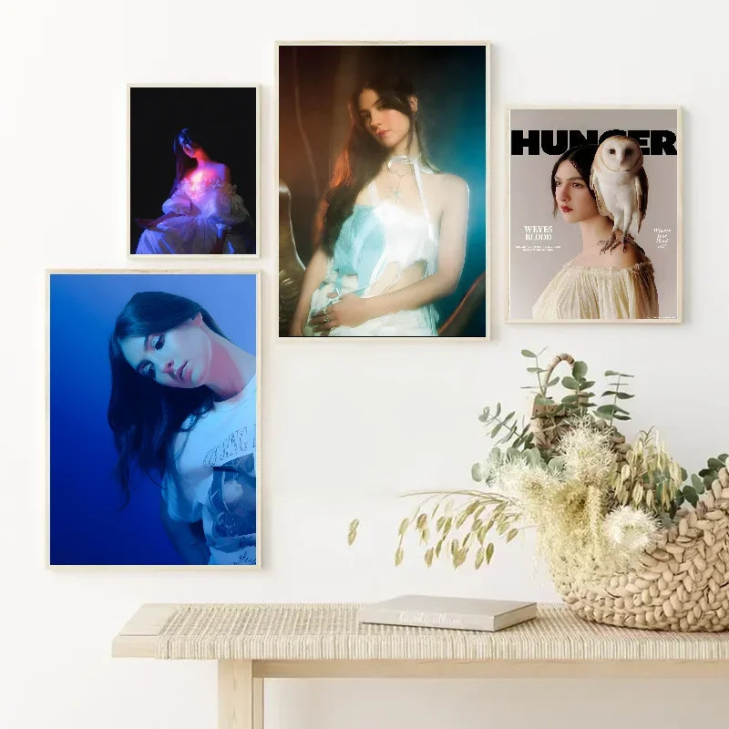 Weyes Blood Music Poster – Waterproof Self-Adhesive Wall Art