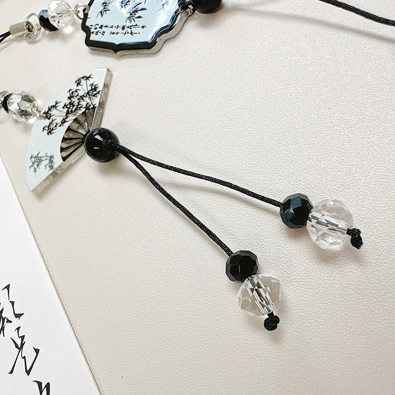 Chinese Retro Tassel Keychain – Phone Lanyard & Bag Charm