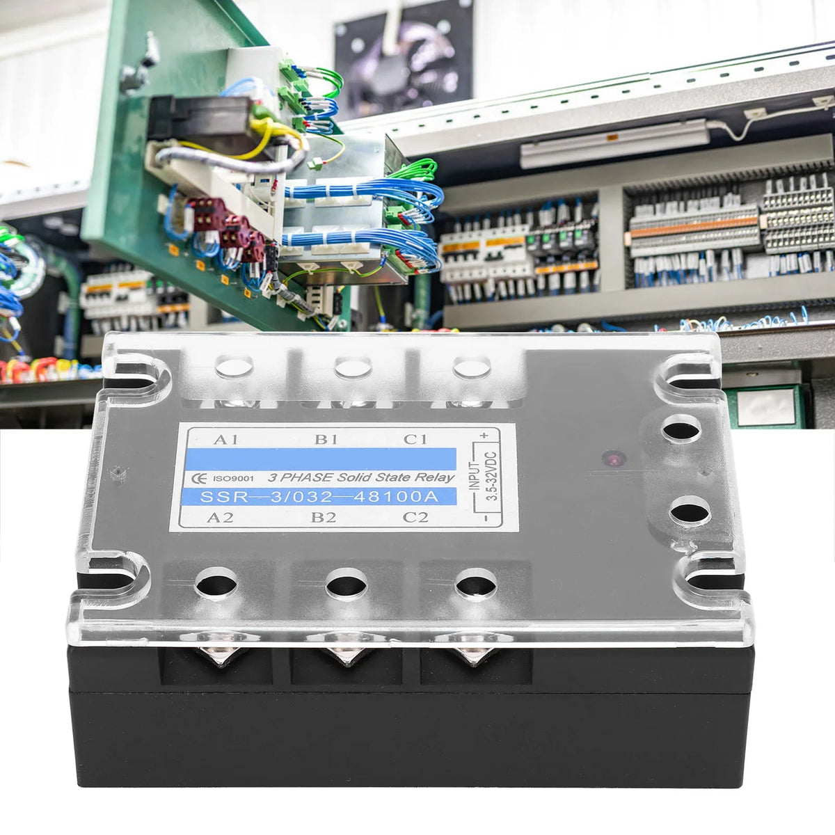 3 Phase State Relay Electric Input SSR-3 D48100 100A Controlled AC