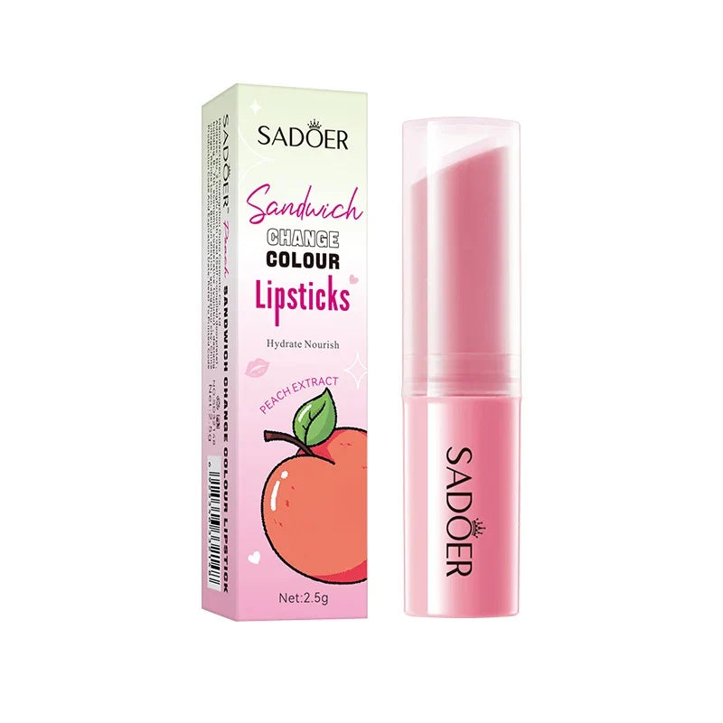 Honey Peach Color-Changing Moisturizing Lip Balm 2.5g