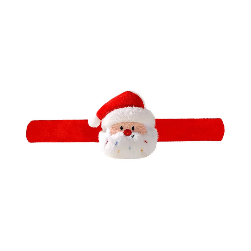 Christmas Decorations Plush Santa Claus Papa Ring Cartoon Cute