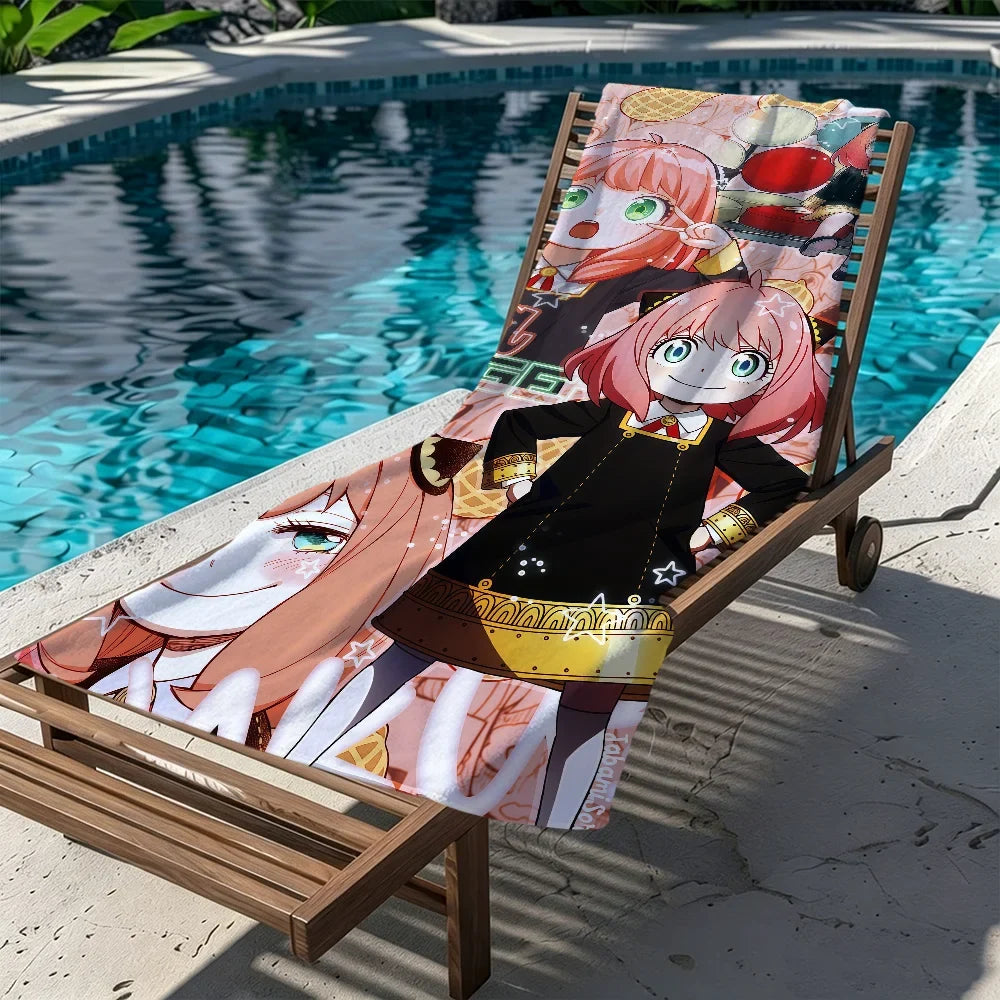 Spy x Family Anya Quick-Dry Beach Towel | Anime Fan Gift