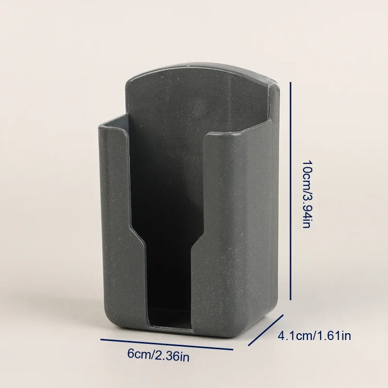 Wall Mounted Remote Control Holder – No-Drill Storage Box