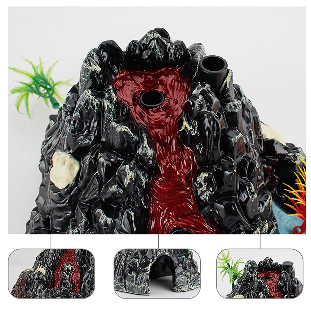 Volcano Model Toy with Spray, Lights & Dinosaur Sound Effects