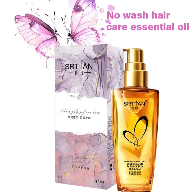 No-Wash Hair Essential Oil – Non-Greasy, All Hair Types