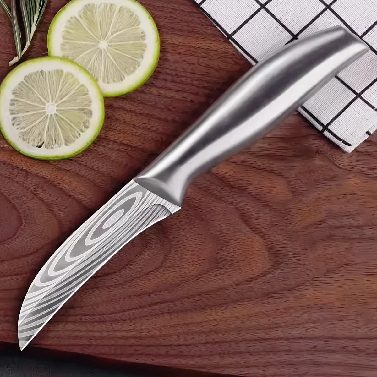 PLYS Curved Stainless Steel Fruit & Boning Knife | Paring Knife