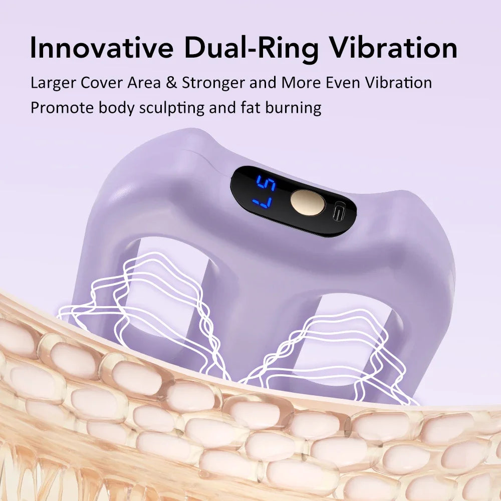Hailicare Fascia Ring Massager | 3 Modes, 5 Speeds & Strap
