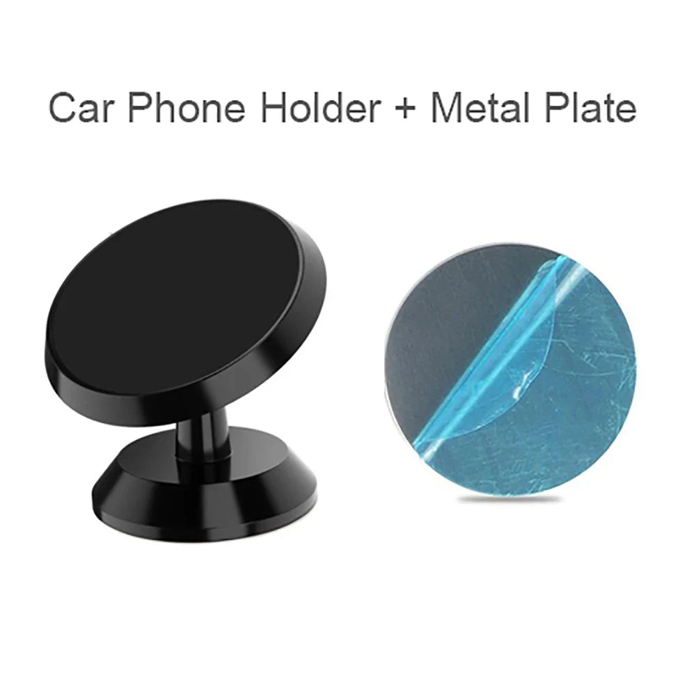 Magnetic Car Phone Holder Dashboard Mount – Universal Fit