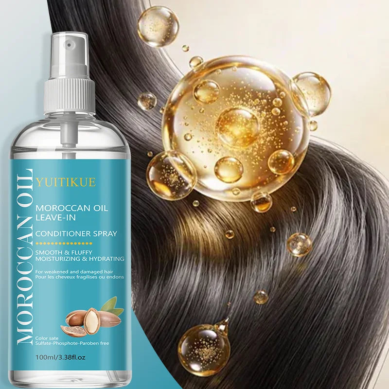 Moroccan Argan Oil Leave-In Conditioner Spray | Anti-Frizz