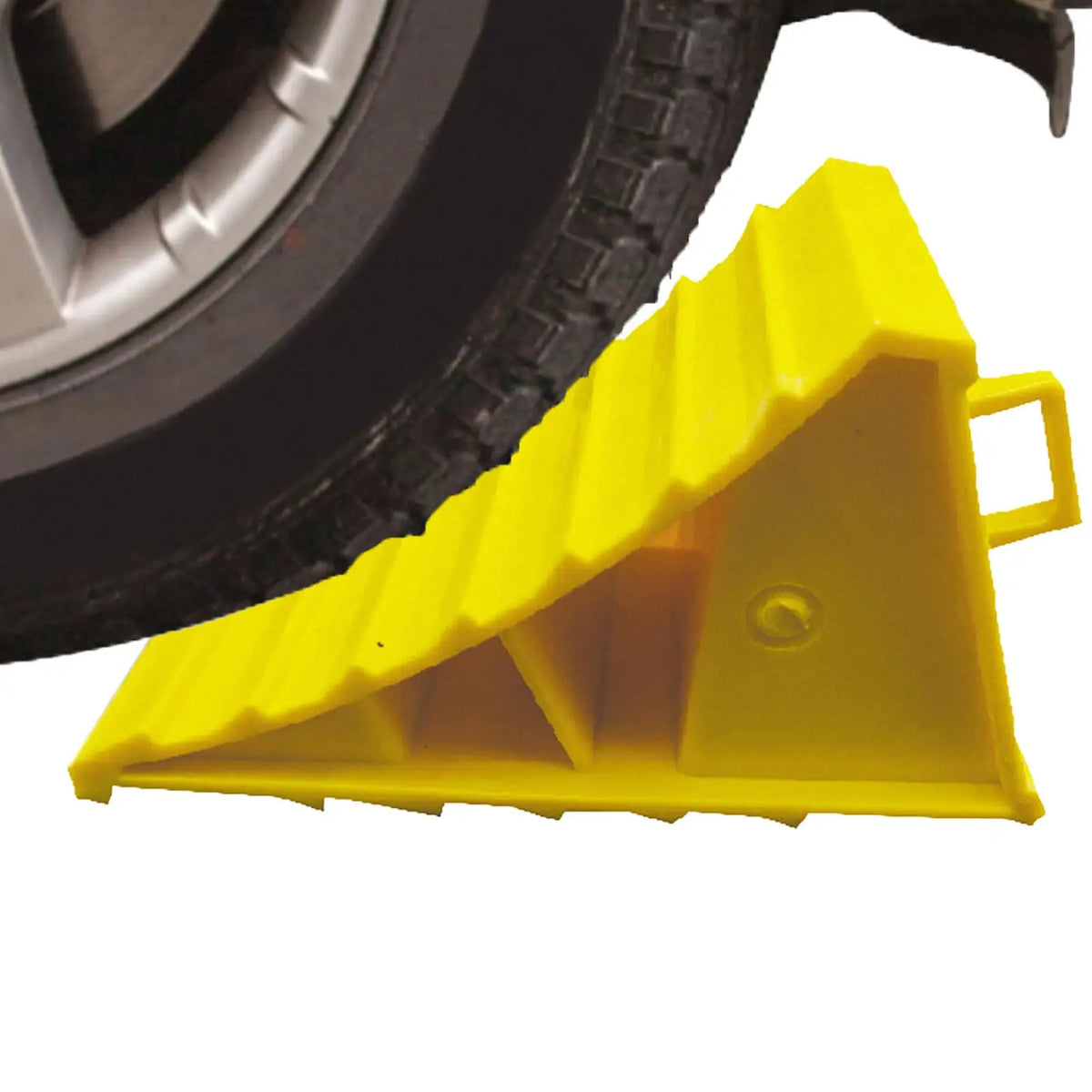 Tire Stopper Car Parking Portable Slip Sturdy Anti-slip Block Secure