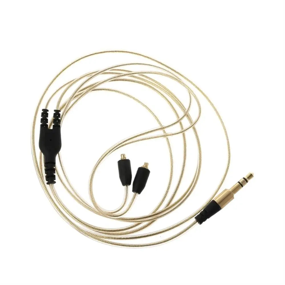 MMCX Detachable Earphone Cable 3.5mm Gold-Plated | 1.2m