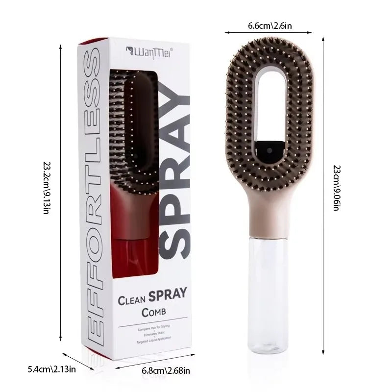 2-in-1 Spray Bottle Comb | Scalp Massage & Styling