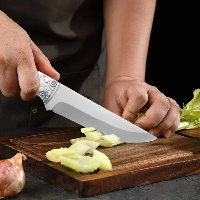 InLeung Forged Boning Knife – Stainless Steel & Wood Handle