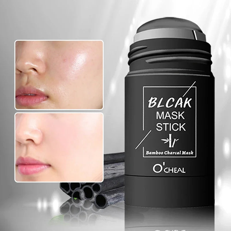 BIOAOUA Solid Face Mask Stick – Green Tea, Charcoal & Honey