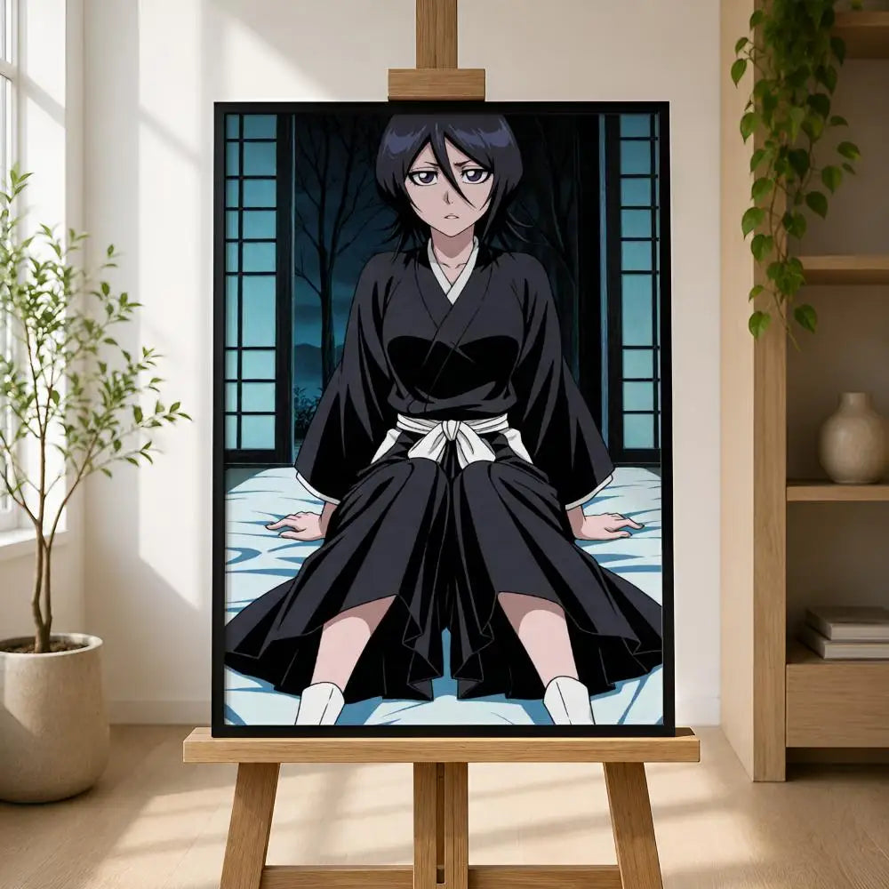 Rukia Kuchiki Anime Wall Poster | HD Self-Adhesive Decor