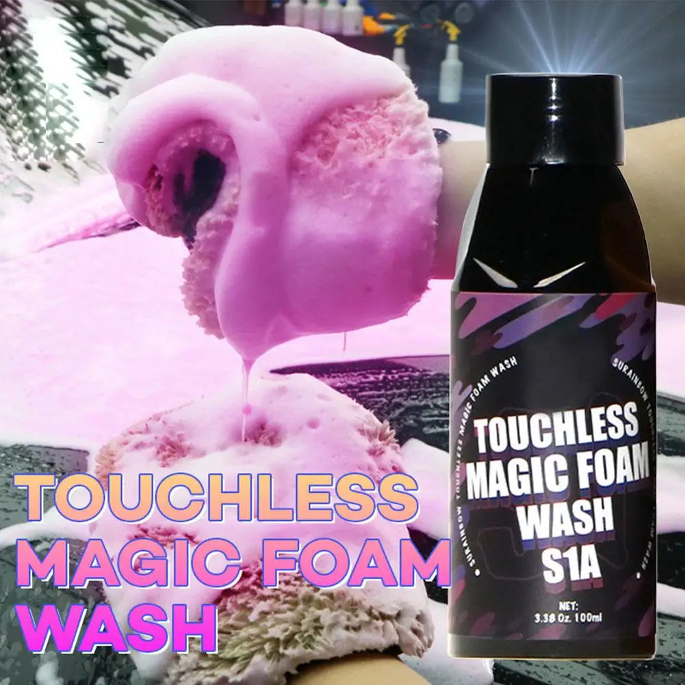 Pink PA Concentrated Car Wash Liquid Avalanche High-foam Concentrate
