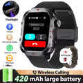 2026 Smartwatch Men Militray Outdoor GPS Sport Watches Heart Rate