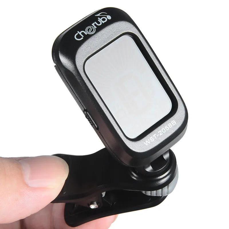 WST-2058B Auto Clip-on Tuner Chromatic Guitar Bass Violin Ukulele C