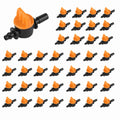 50-Pack Mini Drip Irrigation Valves | 4/7mm Micro Tubing Valves