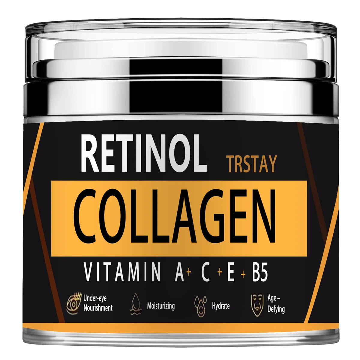 Retinol Collagen Face Cream Mild Non Irritating Tightens Skin
