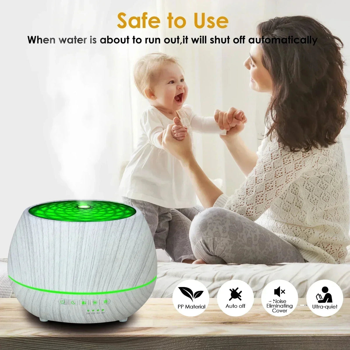 Smart WiFi Humidifier & Aromatherapy Oil Diffuser | Alexa Google