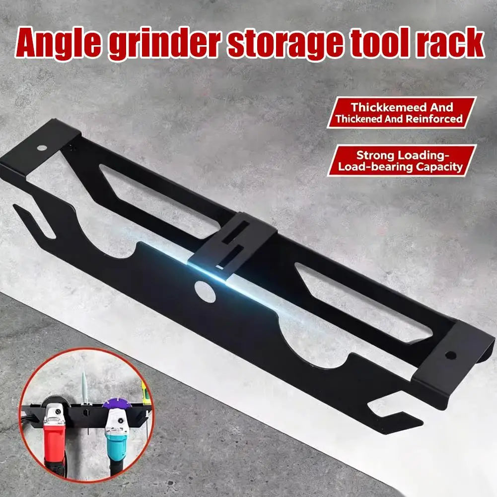 1 Angle Grinder Holder Wall Mount Cutters Storage Rack Heavy Duty