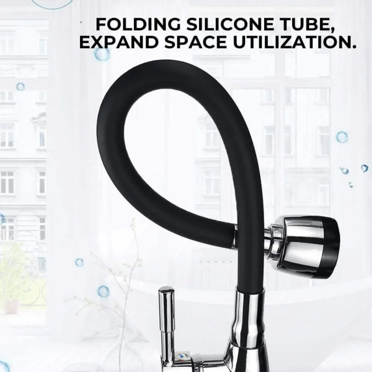304 Stainless Steel Kitchen Faucet | Single Handle, Ceramic Valve