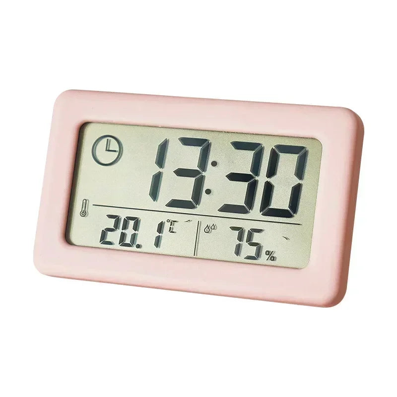 Digital LED Desk Clock Thermometer & Hygrometer | 12/24 Hour