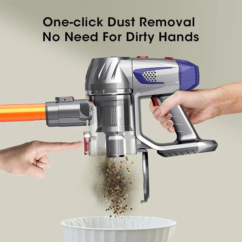 NOCCLILI 10000Pa Wireless Handheld Vacuum | LED, Pet Hair