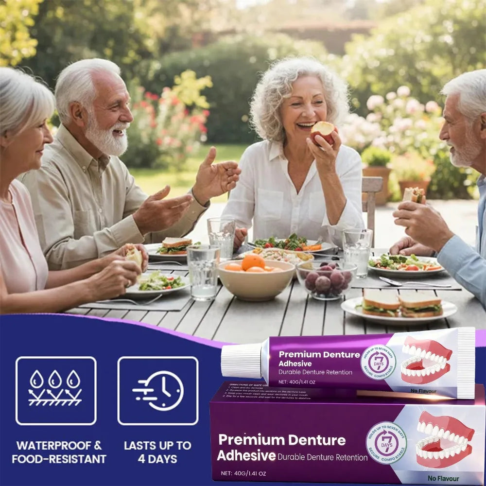 Denture Adhesive Cushion & Silicone Reline Kit – Stable Hold