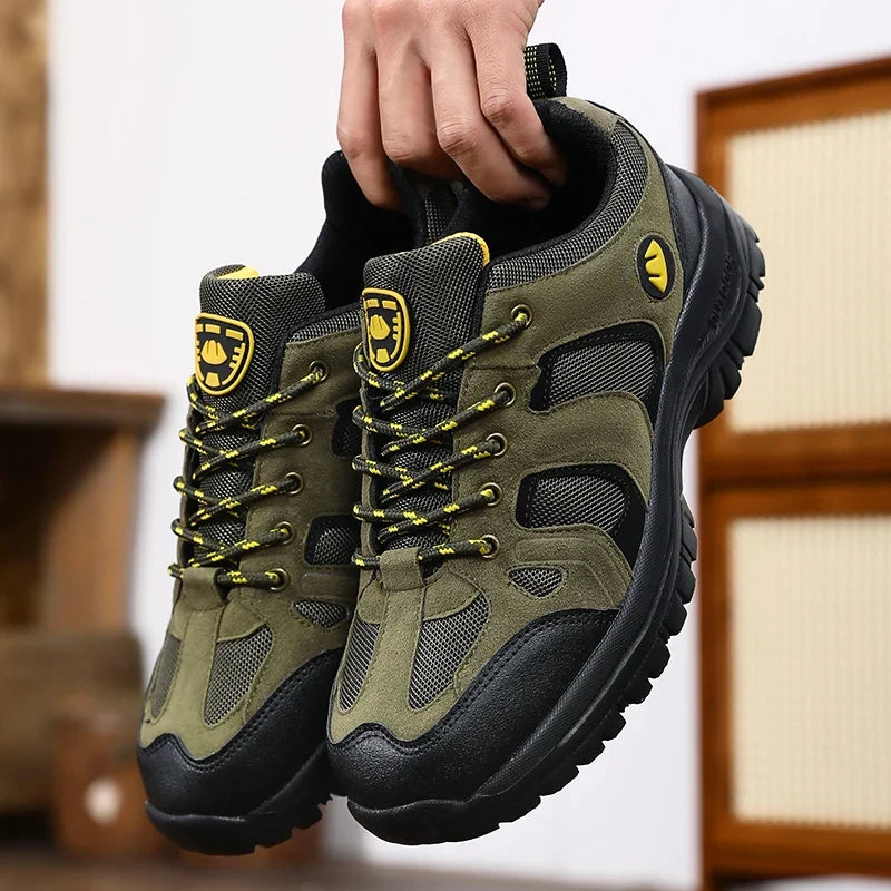 Men's Anti-Slip Breathable Hiking Sneakers | Trail Camp Shoes