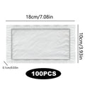 100-Pack Food-Safe Absorbent Pads for Meat, Fish & Produce