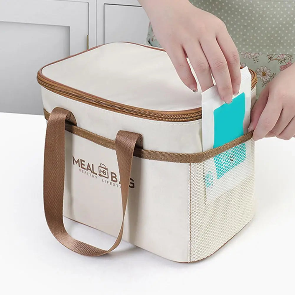 Large Insulated Lunch Tote Bag – Thermal Bento Cooler Bag