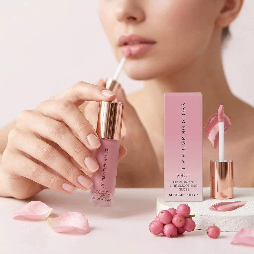Water Light Lip Gloss – Hydrating Plumping Gloss Multi-Color