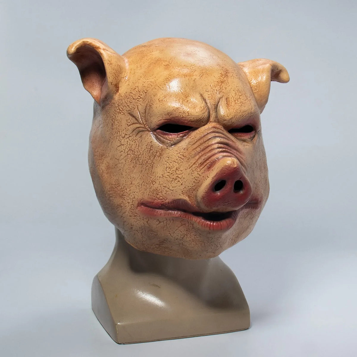 Scary Pig Head Full Face Latex Mask | Halloween Cosplay