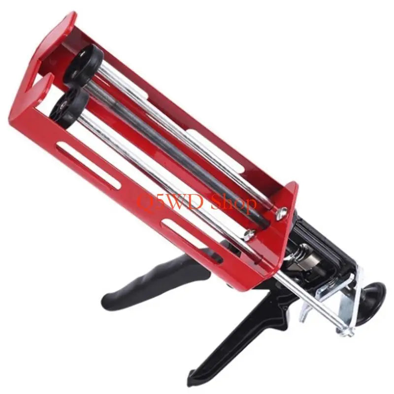 Dual-Tube Titanium Steel Caulking Gun – Precision Epoxy Applicator
