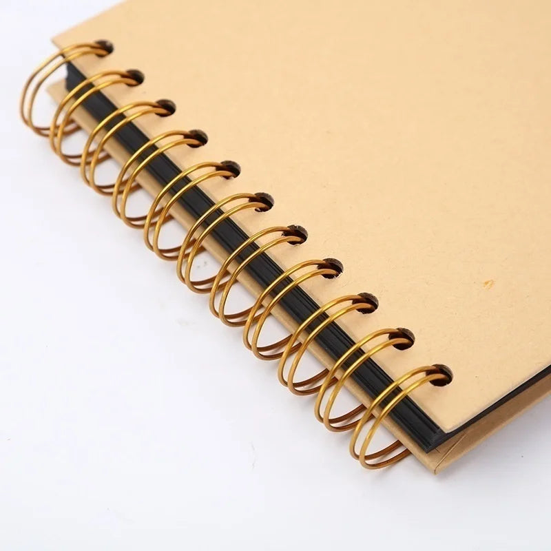 DIY Scrapbook Photo Album – 30-Page Black Card Memory Book