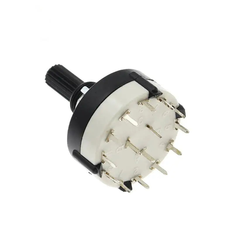 RS26 Rotary Band Selector Switch | 1–4 Pole, 3–12 Position PCB