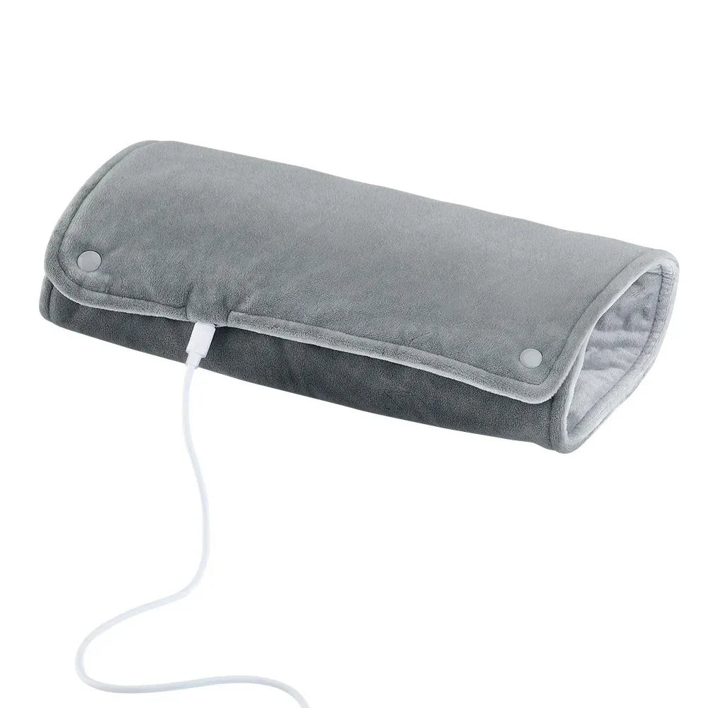 USB Electric Heating Pad – Machine-Washable Microplush Mat