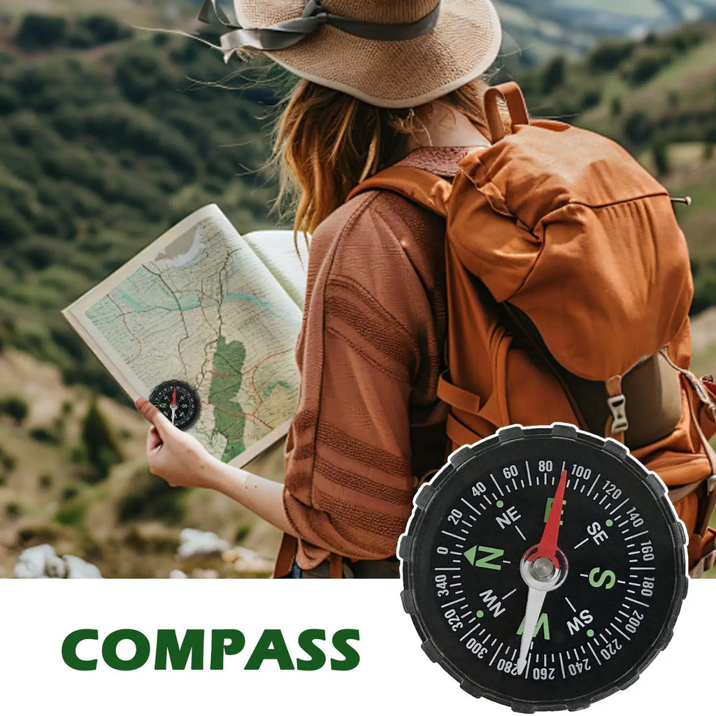 Multifunctional Sighting Hiking Compass – Outdoor Navigation