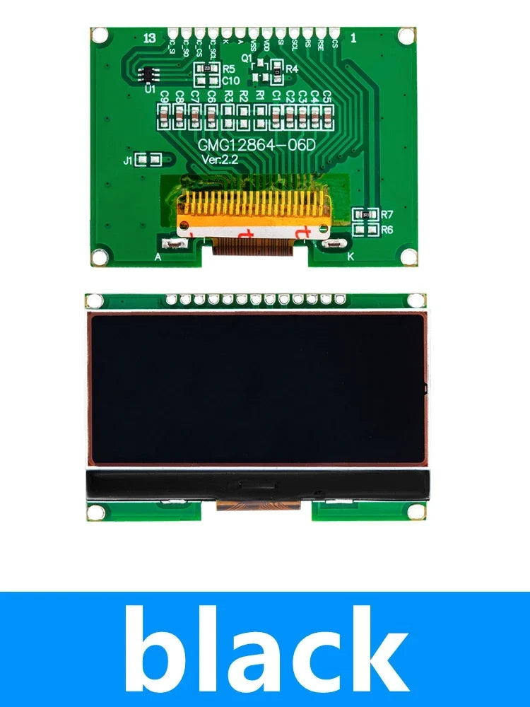 128x64 COG LCD Module – SPI, Chinese Font, Dot Matrix