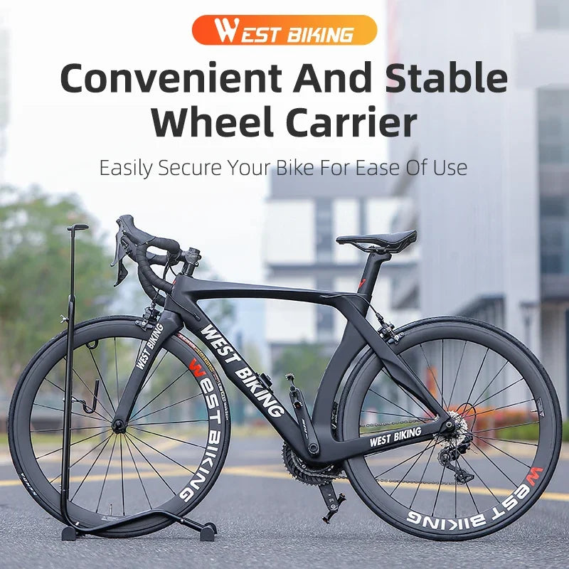 WEST BIKING 3-in-1 Bike Parking Stand – MTB & Road Repair