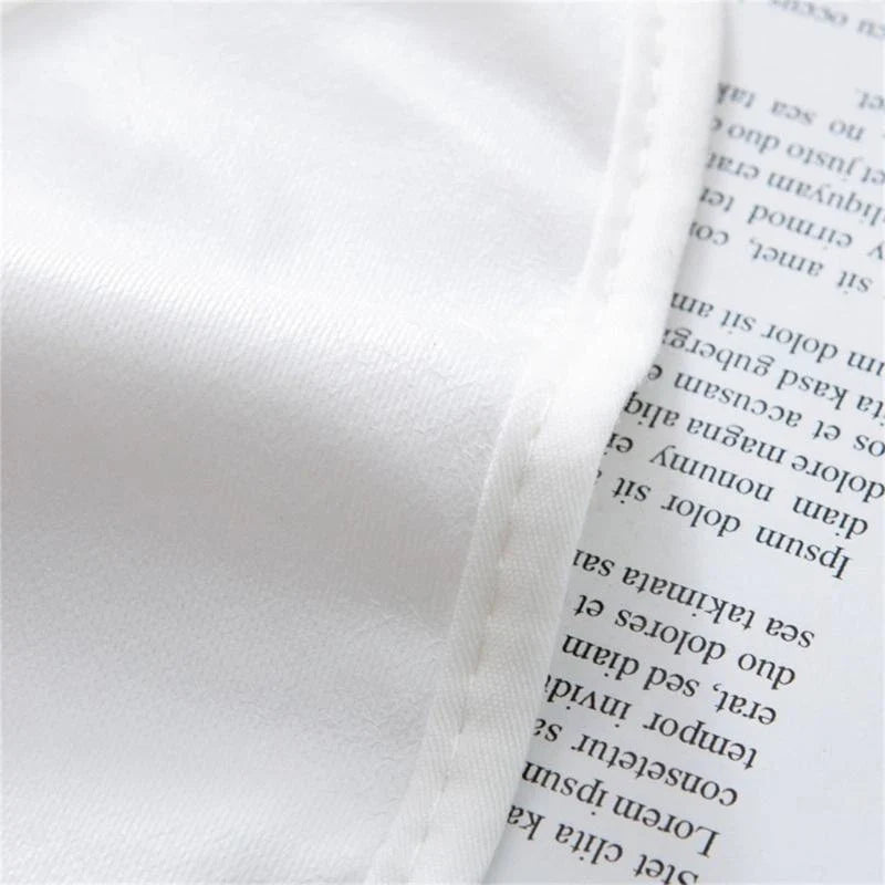 10-Pack White Cotton Baby Bibs | DIY Sublimation Blank Burp Cloths